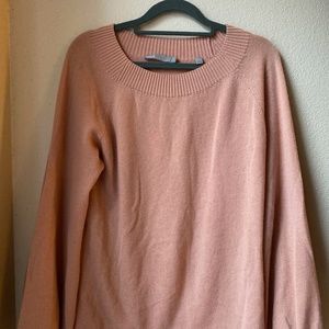VINCE 100% Cashmere Peach Sweater
